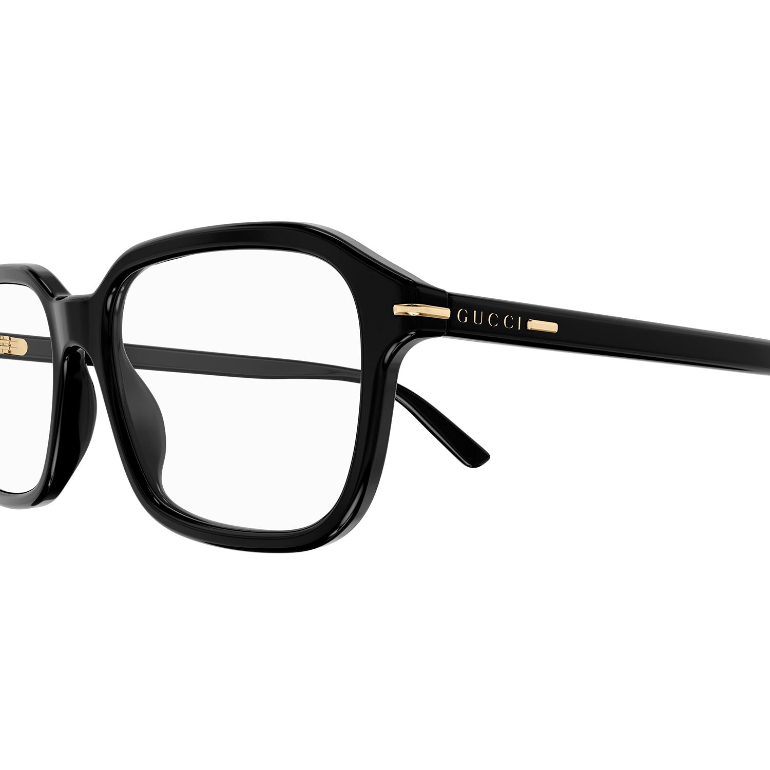 GG1446O Black recycled acetate Optical Frames - Shiny Black