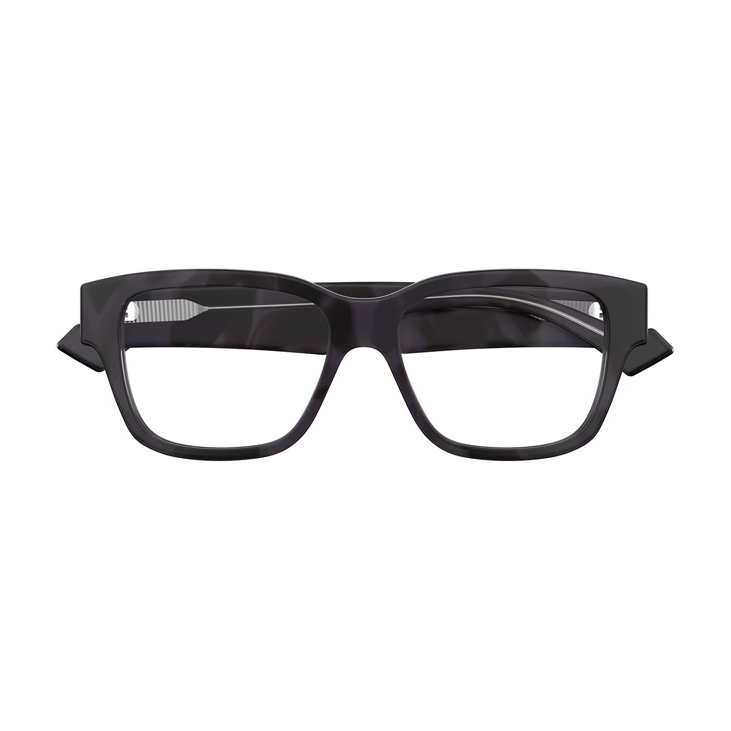 GG1428O Grey recycled acetate Optical Frames - Shiny Opal Grey & Black Havana