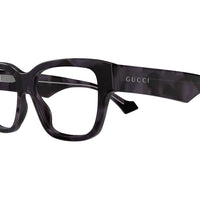 GG1428O Grey recycled acetate Optical Frames - Shiny Opal Grey & Black Havana