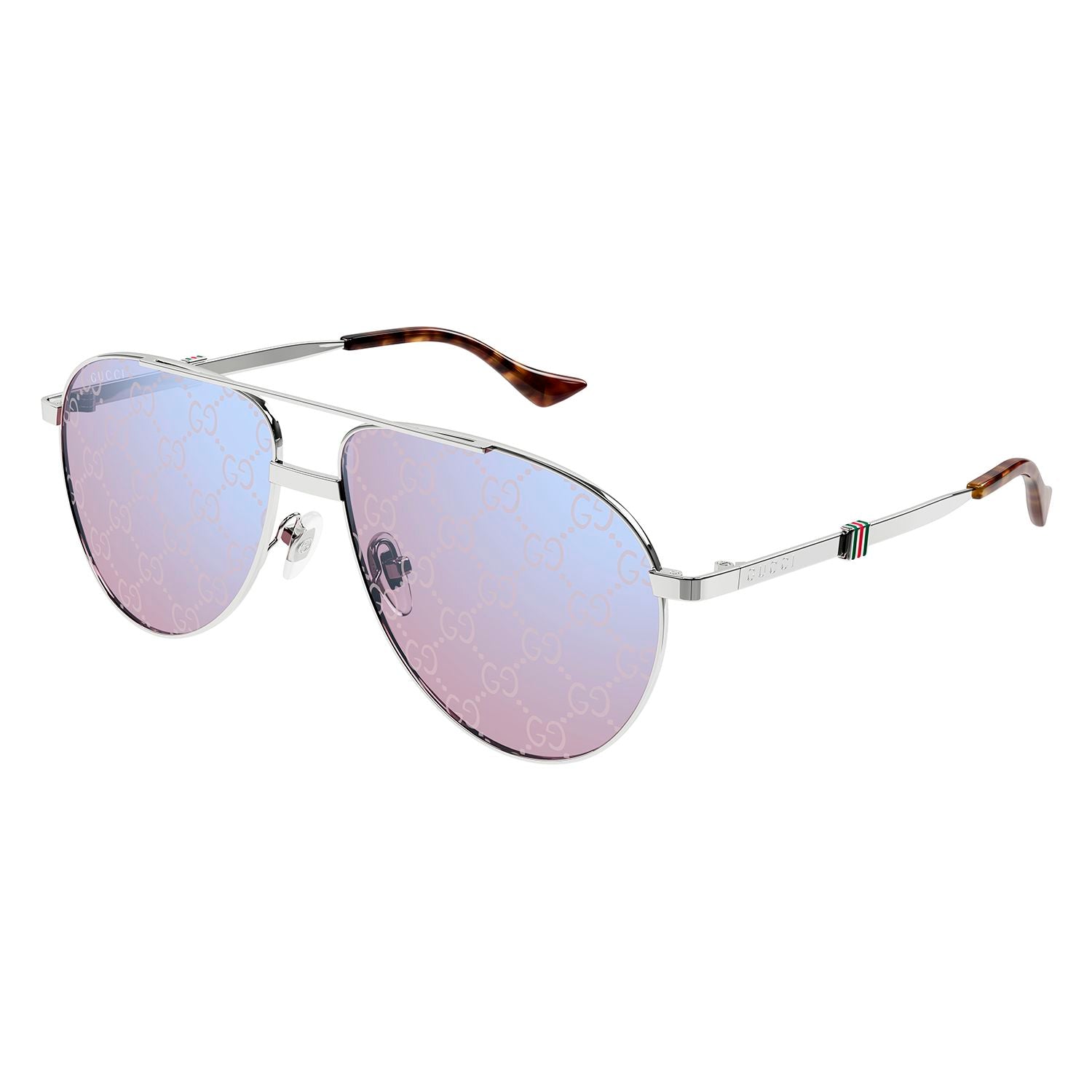 GG1440S Silver metal Sunglasses - Shiny Silver