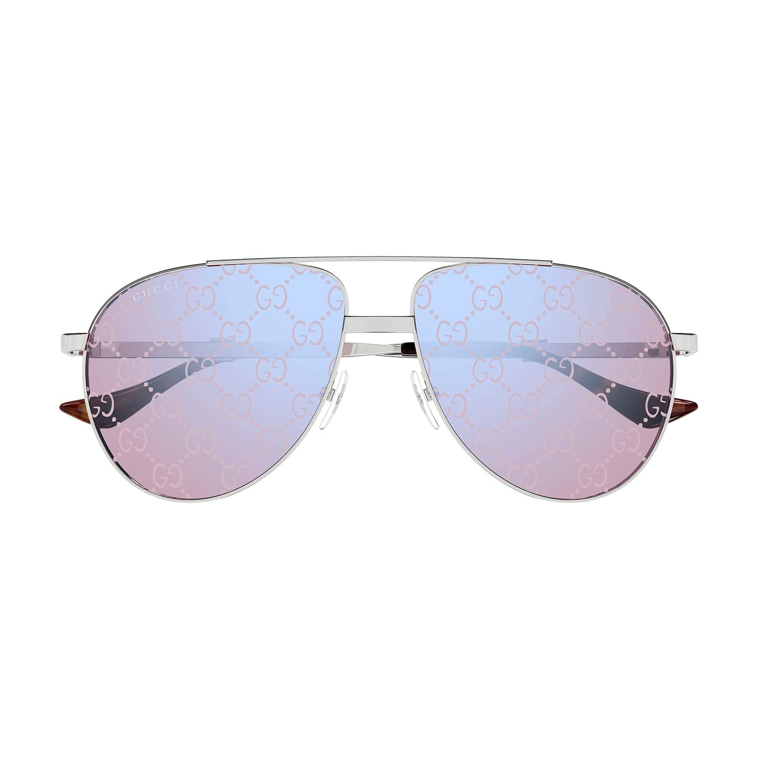 GG1440S Silver metal Sunglasses - Shiny Silver