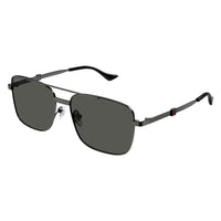 GG1441S Ruthenium metal Sunglasses - Shiny Dark Ruthenium