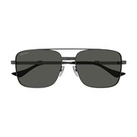 GG1441S Ruthenium metal Sunglasses - Shiny Dark Ruthenium