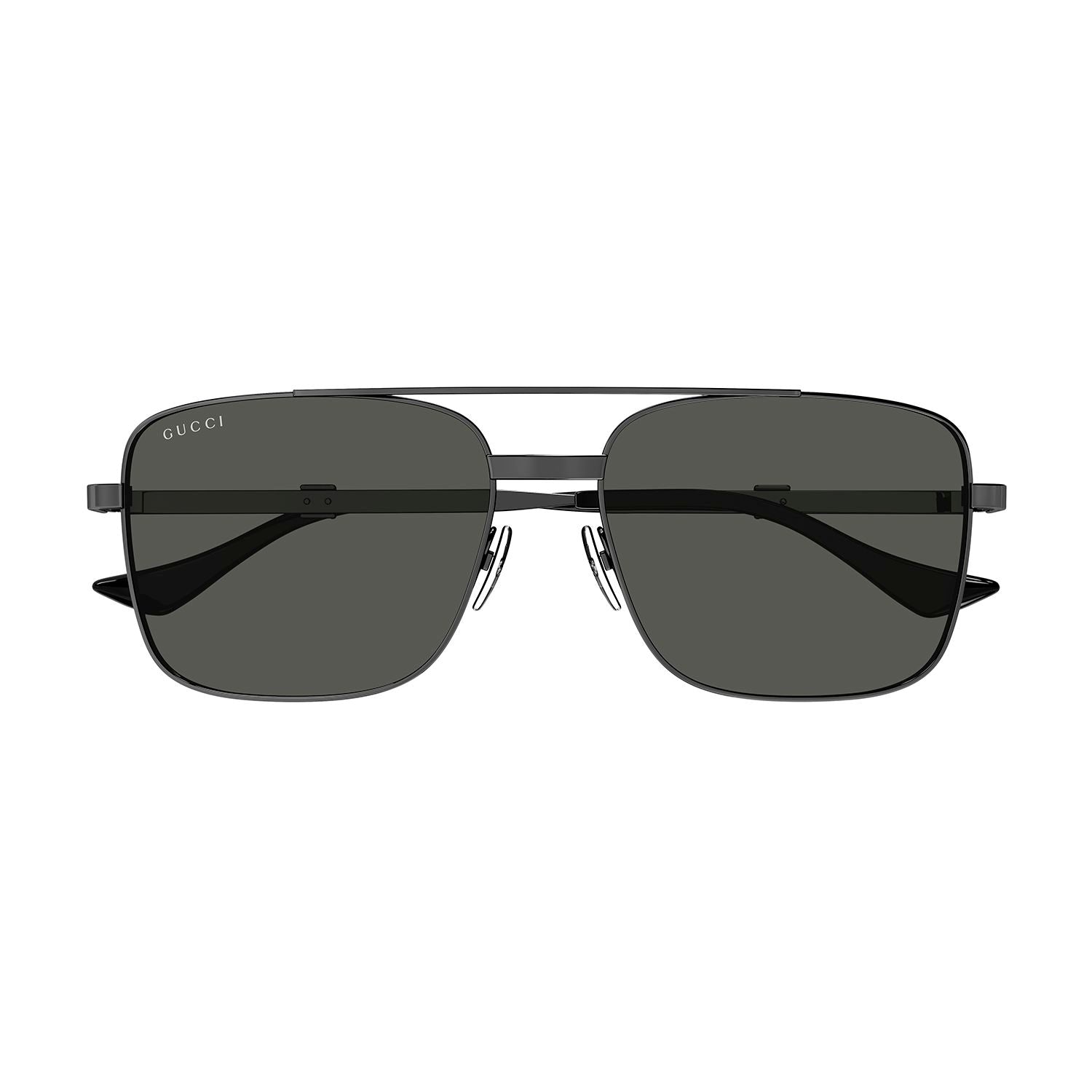 GG1441S Ruthenium metal Sunglasses - Shiny Dark Ruthenium