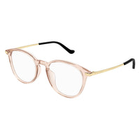 GG1466OA Pink recycled acetate Optical Frames - Shiny Transparent Light Peach