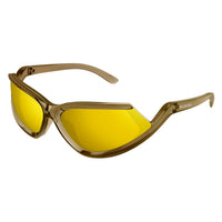 BB0289S Brown bio injection Sunglasses - Shiny Transparent Brown