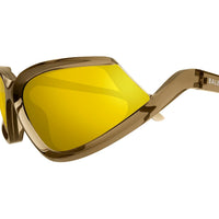 BB0289S Brown bio injection Sunglasses - Shiny Transparent Brown