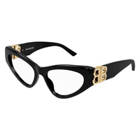 BB0313O Black recycled acetate Optical Frames - Shiny Solid Black
