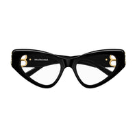 BB0313O Black recycled acetate Optical Frames - Shiny Solid Black