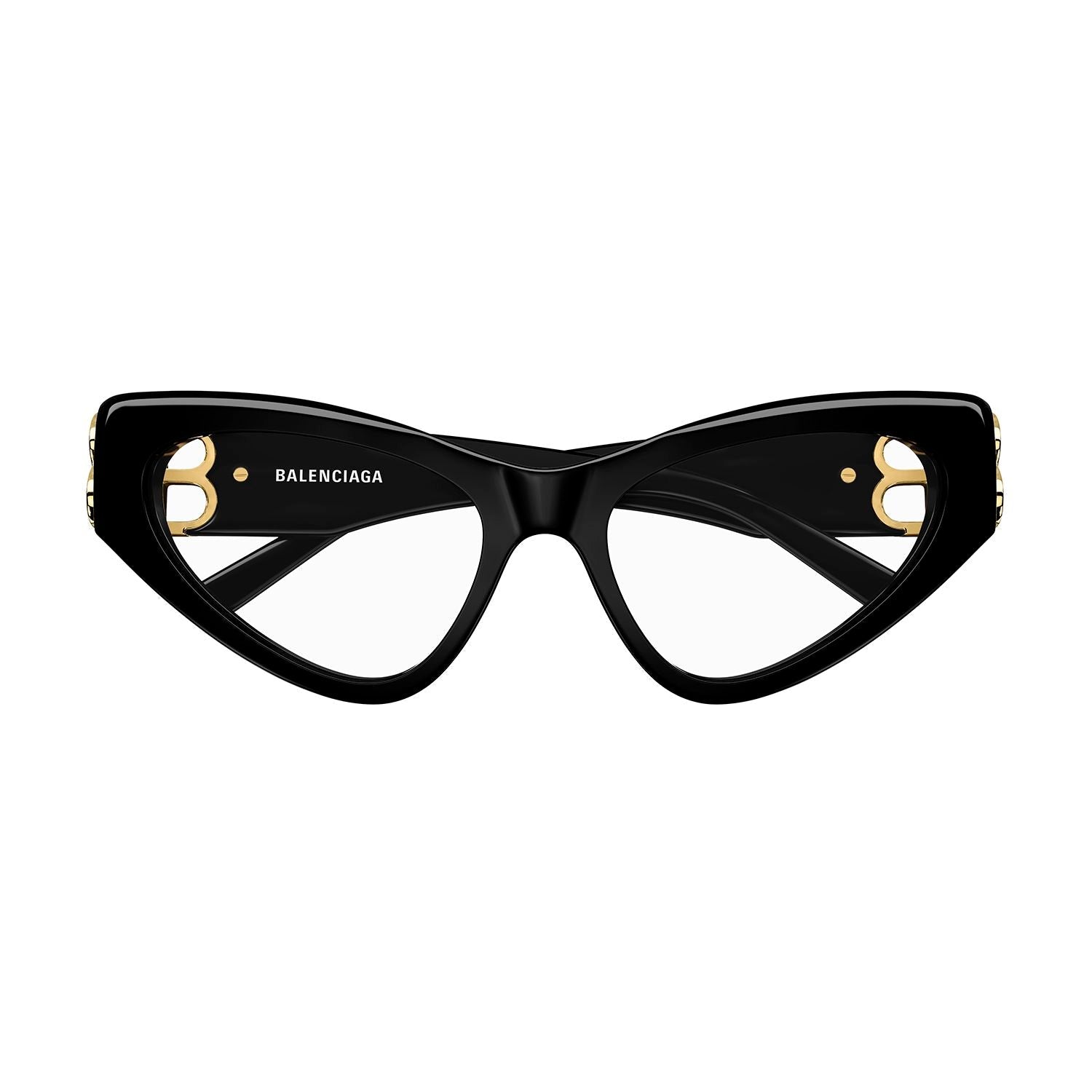 BB0313O Black recycled acetate Optical Frames - Shiny Solid Black