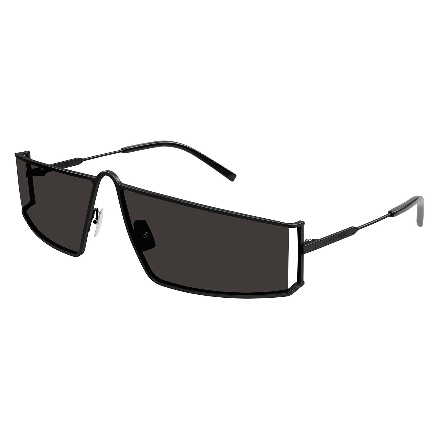 SL 606 Black metal Sunglasses - Semimatte Black