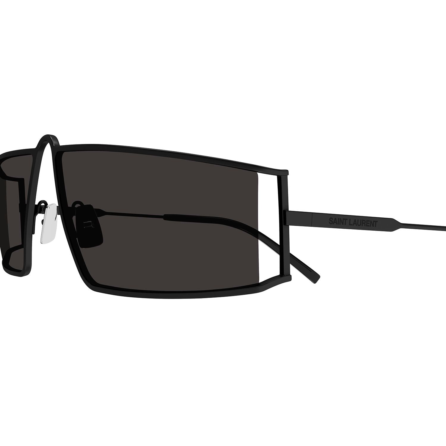 SL 606 Black metal Sunglasses - Semimatte Black