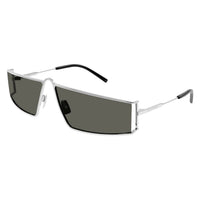 SL 606 Silver metal Sunglasses - Shiny Silver