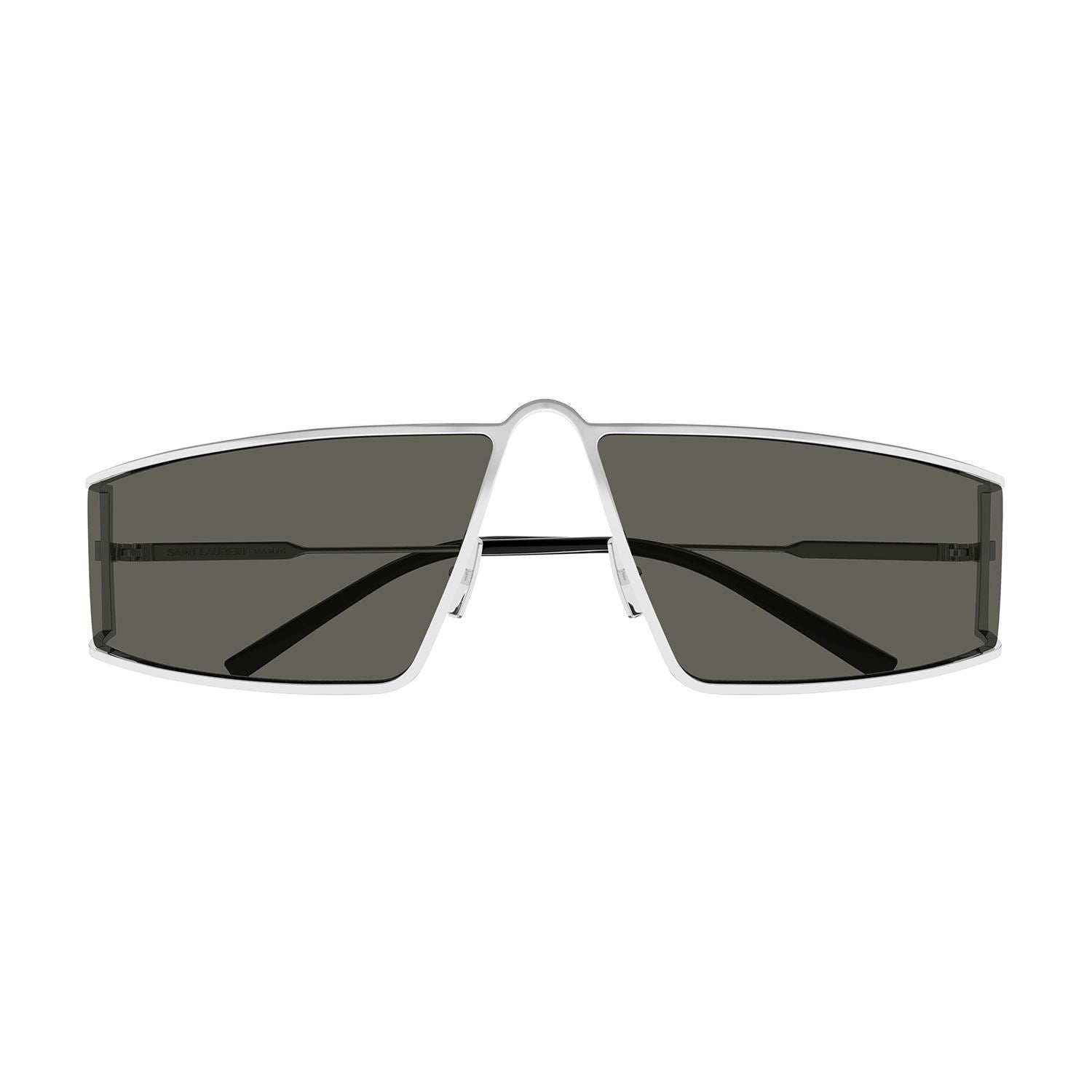 SL 606 Silver metal Sunglasses - Shiny Silver