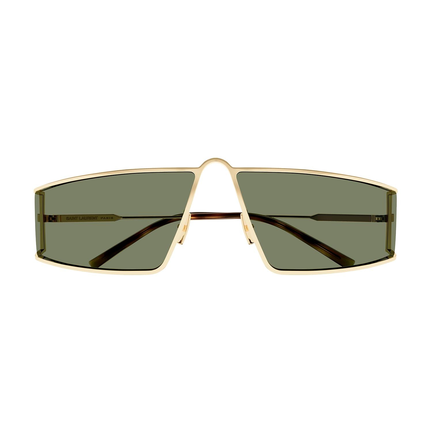 SL 606 Gold metal Sunglasses - Shiny Light Gold