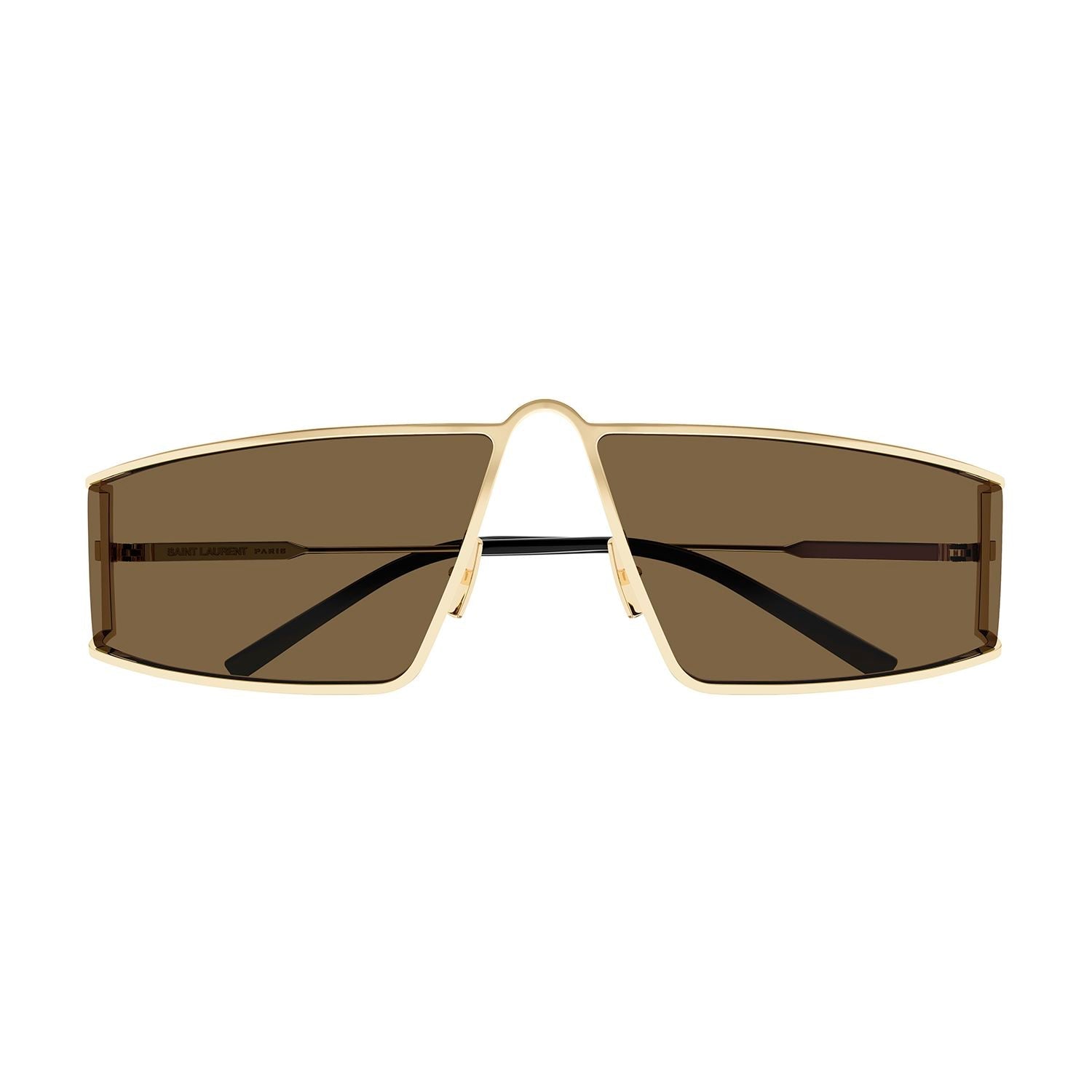 SL 606 Gold metal Sunglasses - Shiny Light Gold