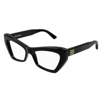 BB0296O Black recycled acetate Optical Frames - Shiny Solid Black