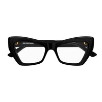 BB0296O Black recycled acetate Optical Frames - Shiny Solid Black