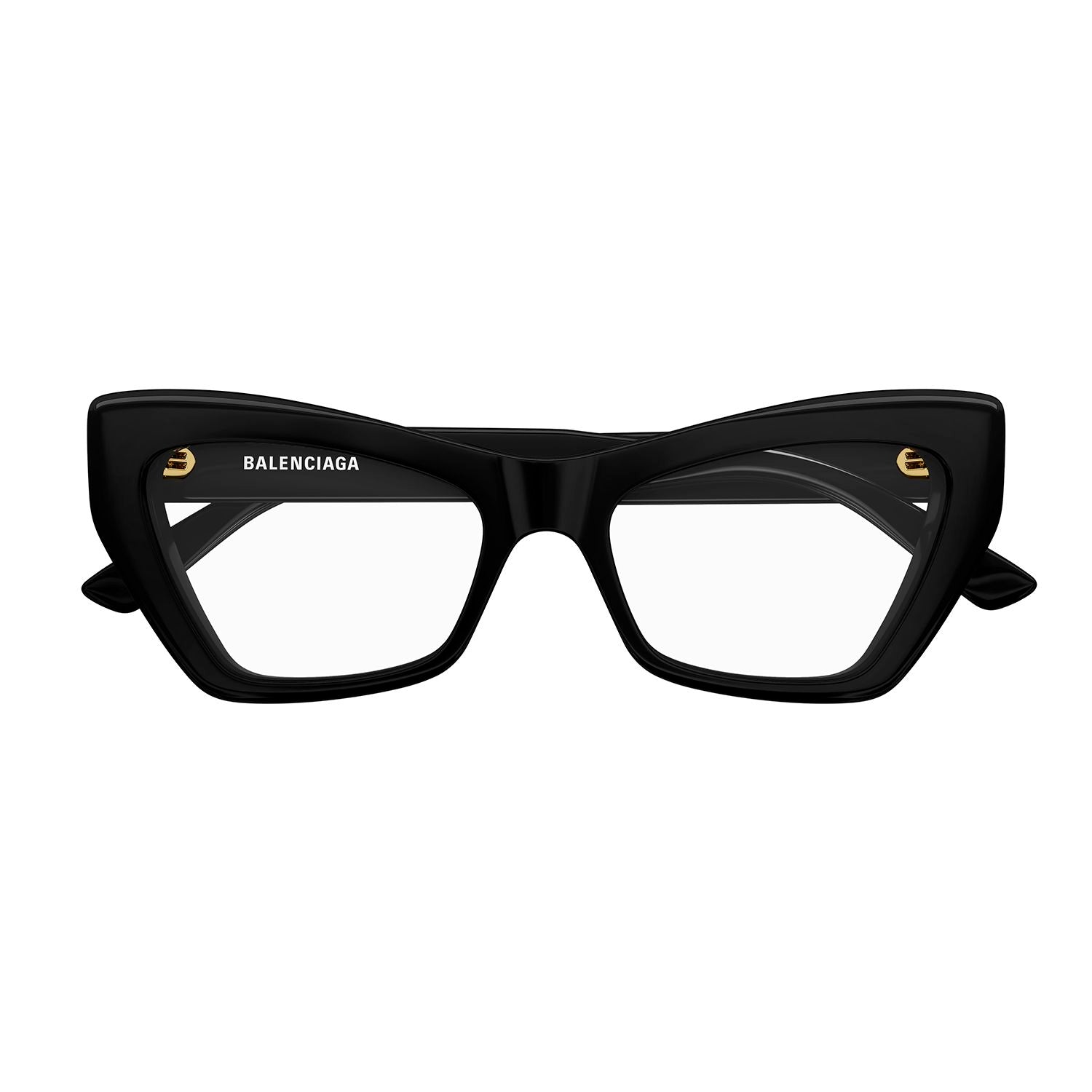 BB0296O Black recycled acetate Optical Frames - Shiny Solid Black