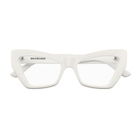 BB0296O White recycled acetate Optical Frames - Shiny Solid Ivory
