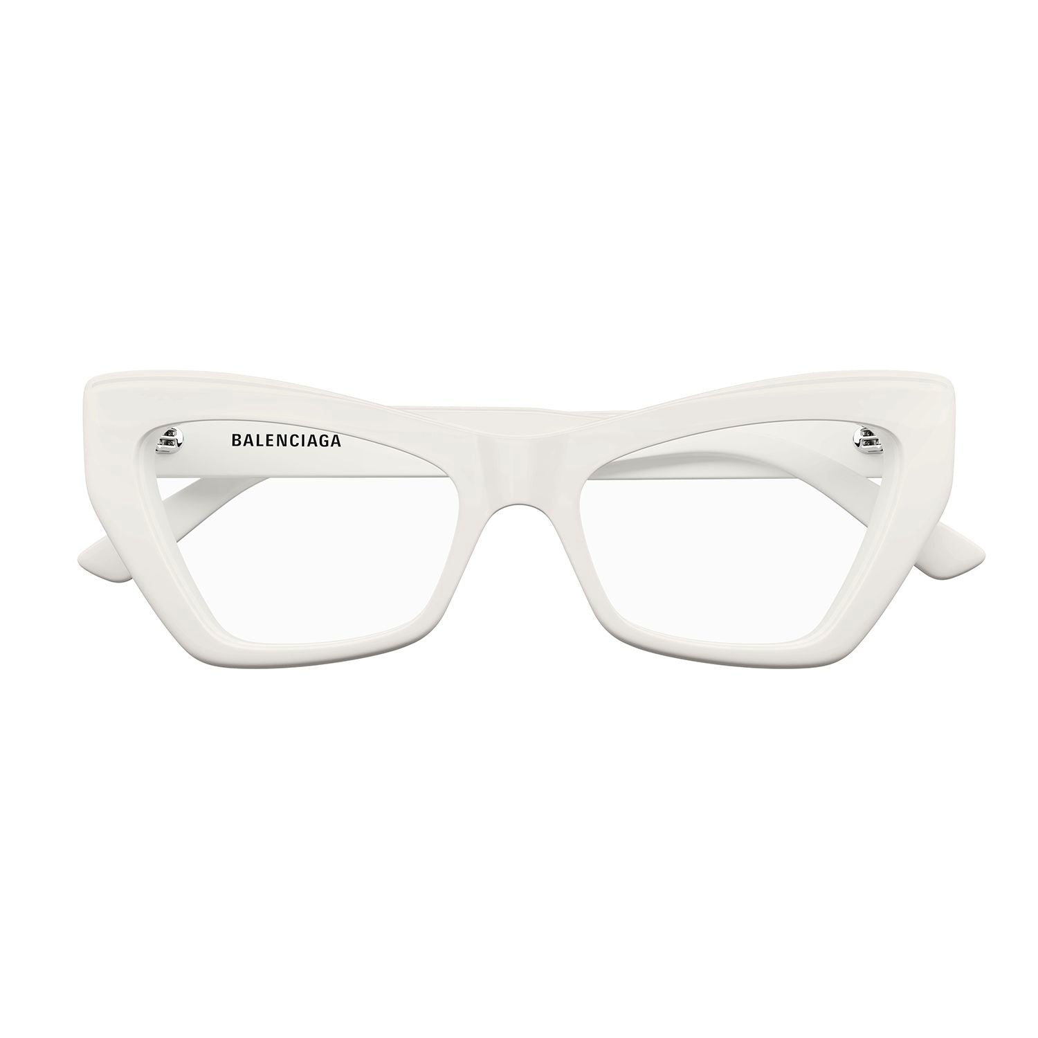 BB0296O White recycled acetate Optical Frames - Shiny Solid Ivory