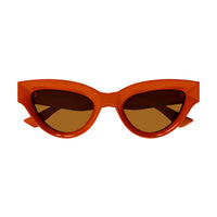 BV1249S Orange injection Sunglasses - Shiny Solid & Orange Opium