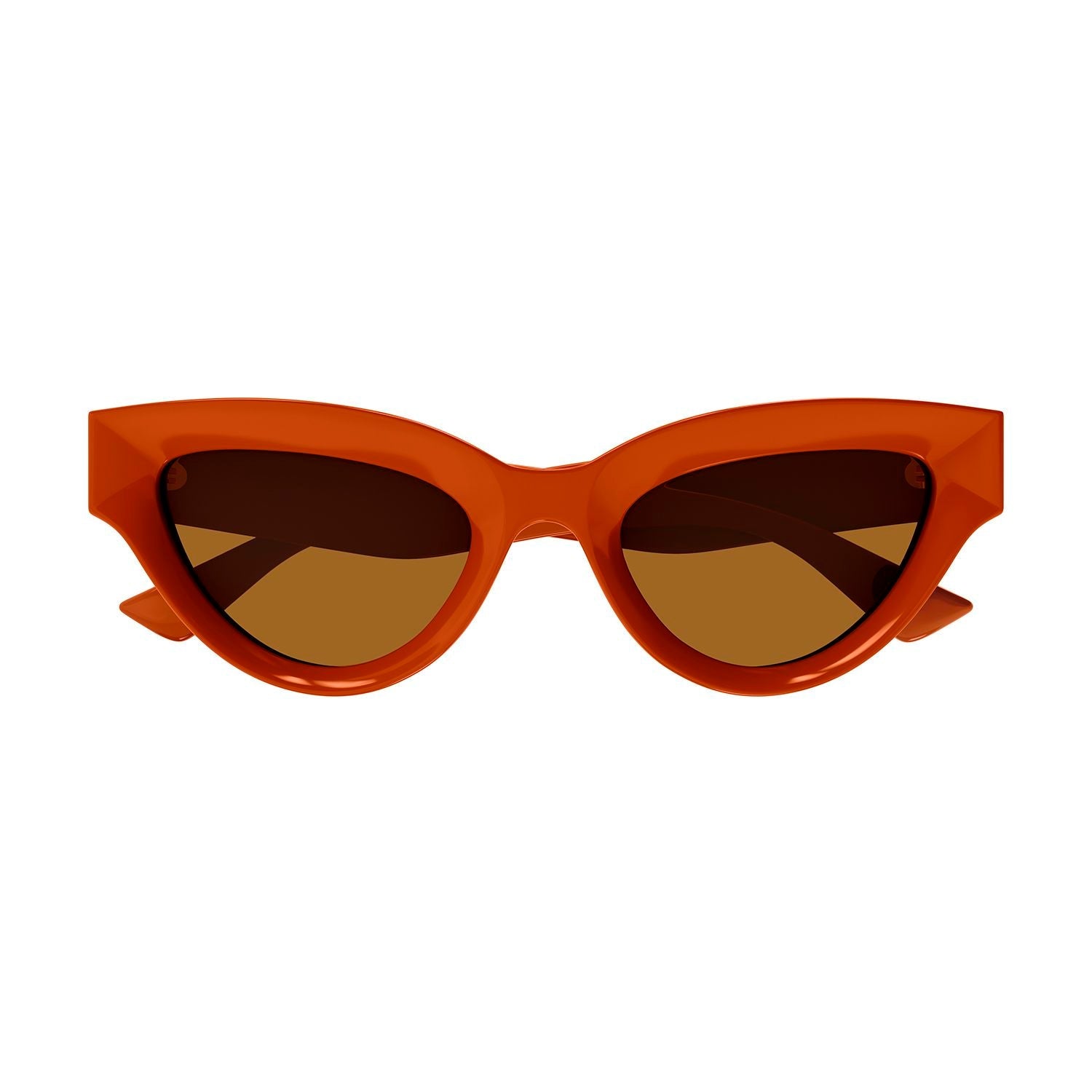 BV1249S Orange injection Sunglasses - Shiny Solid & Orange Opium