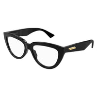 BV1259O Black recycled acetate Optical Frames - Shiny Solid Black