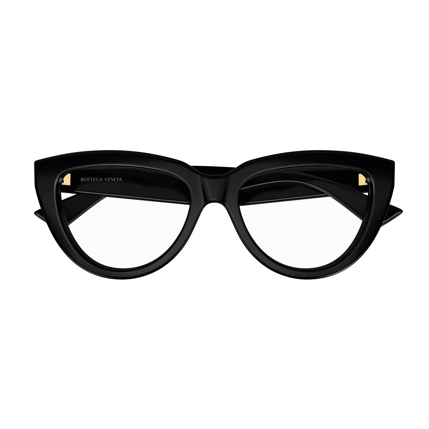 BV1259O Black recycled acetate Optical Frames - Shiny Solid Black
