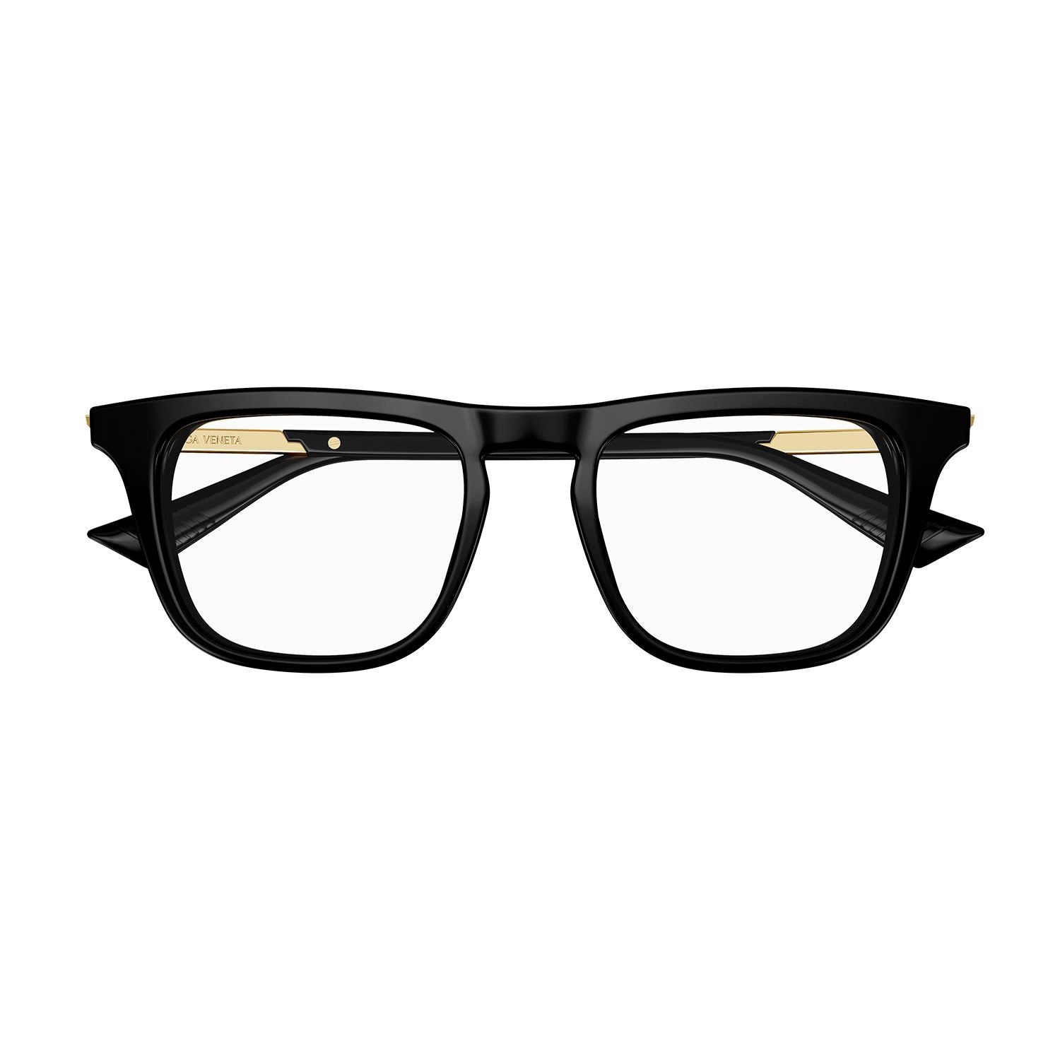 BV1264O Black recycled acetate Optical Frames - Shiny Solid Black