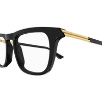 BV1264O Black recycled acetate Optical Frames - Shiny Solid Black