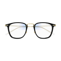 MB0295S Black injection Sunglasses - Shiny Solid Black & Light Gold