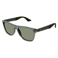 MB0298S Grey recycled acetate Sunglasses - Shiny Transparent Grey