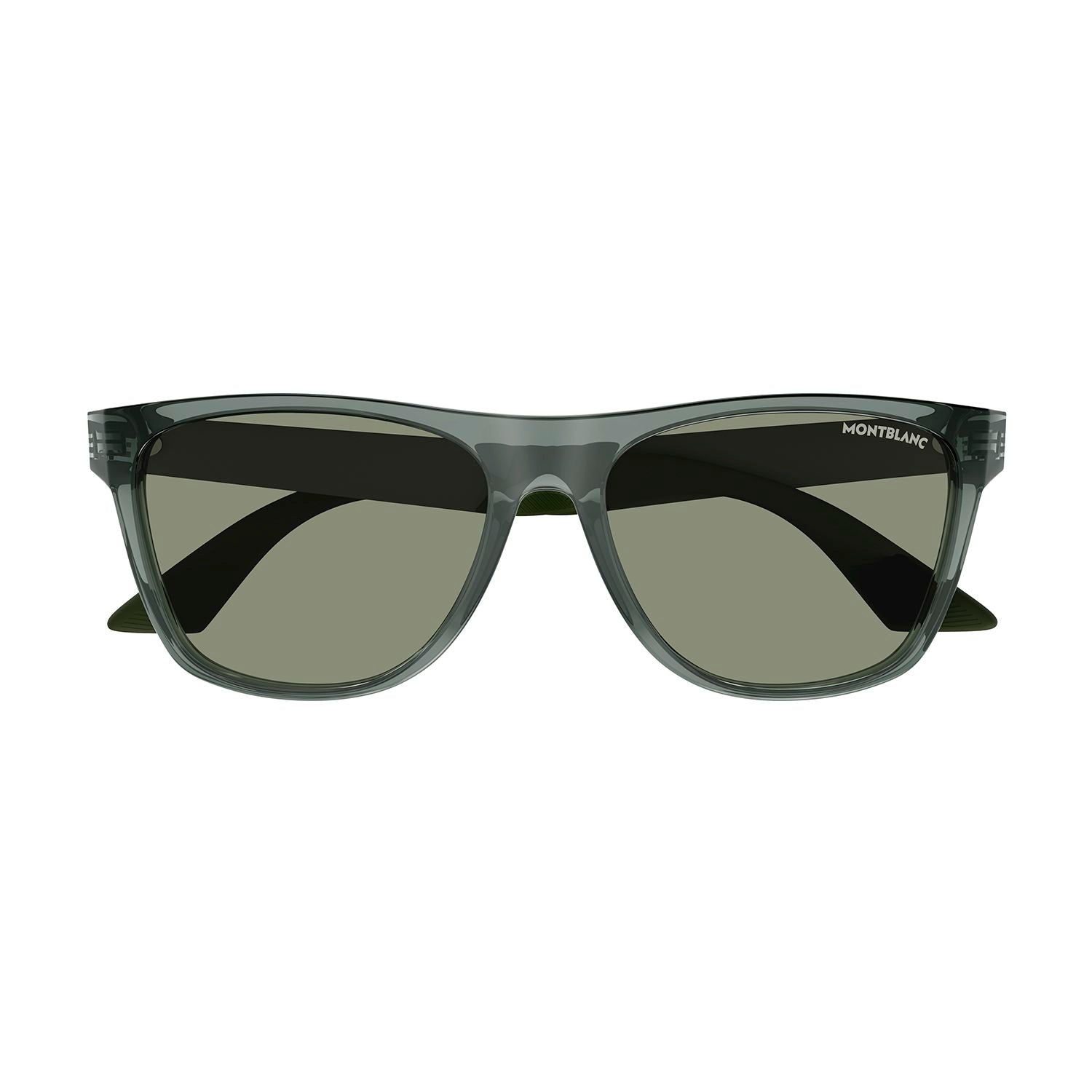 MB0298S Grey recycled acetate Sunglasses - Shiny Transparent Grey