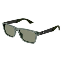 MB0299S Grey recycled acetate Sunglasses - Shiny Transparent Grey