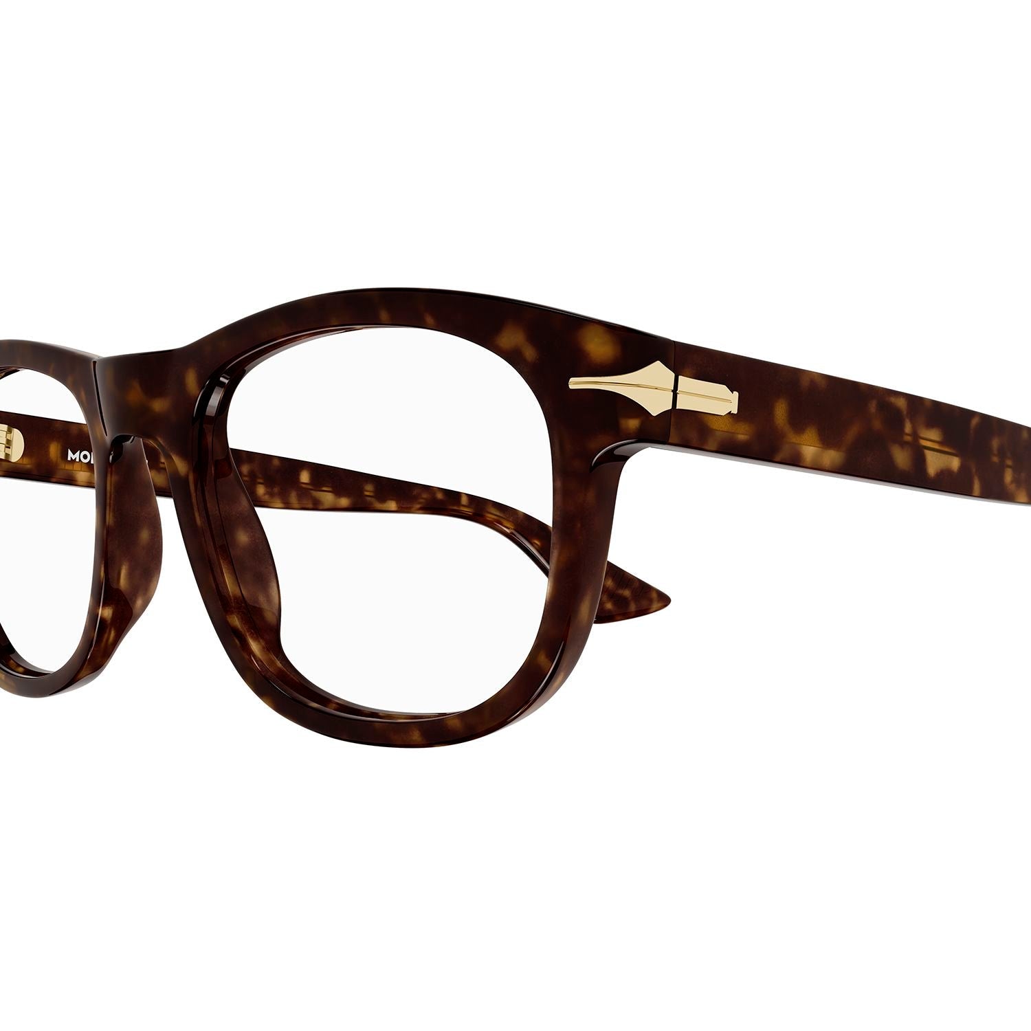 MB0306O Havana recycled acetate Optical Frames - Shiny Dark Havana