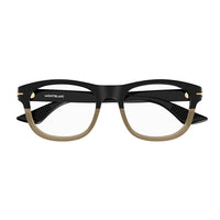 MB0306O Black recycled acetate Optical Frames - Shiny Solid Black