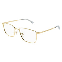 MB0308O Gold metal Optical Frames - Shiny Light Gold