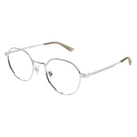MB0310OA Silver metal Optical Frames - Shiny Silver