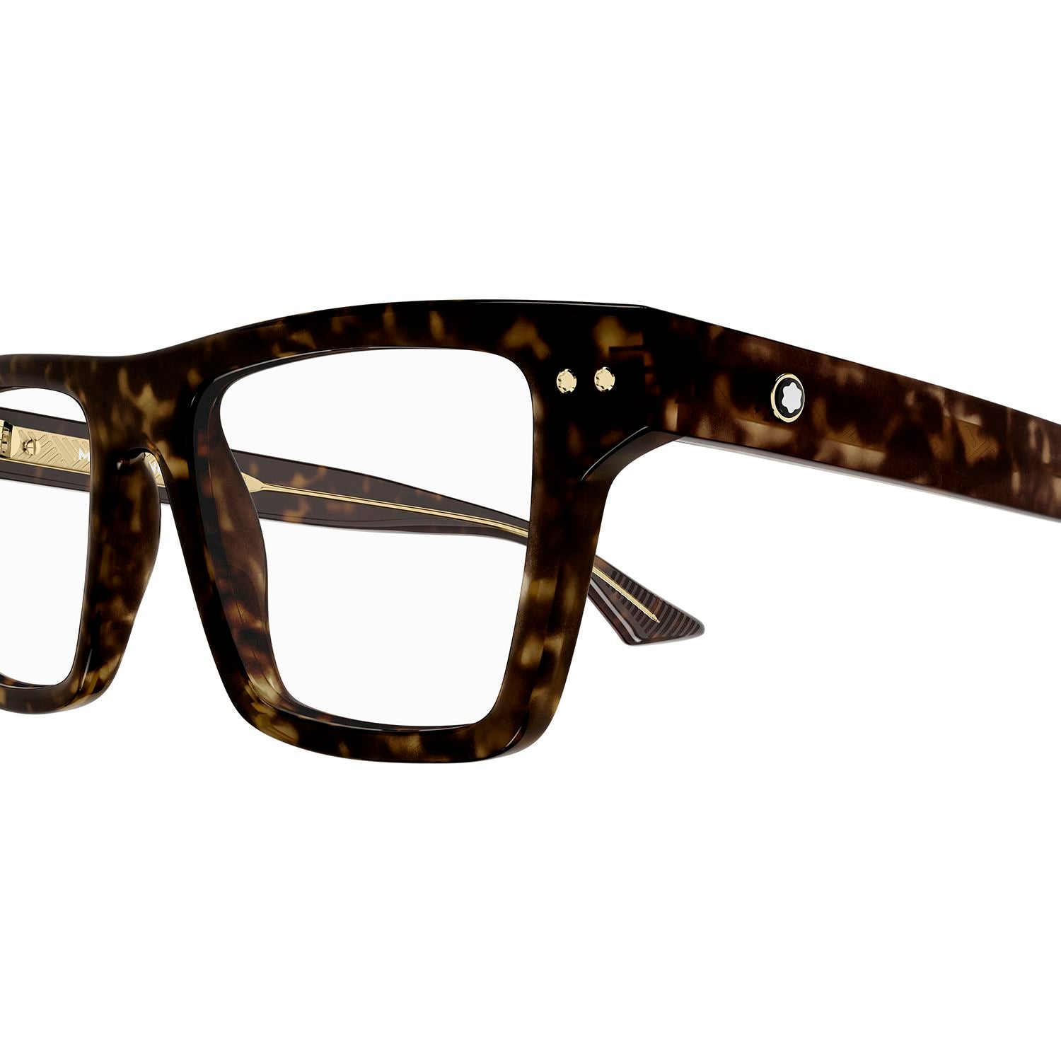 MB0288O Havana recycled acetate Optical Frames - Shiny Dark Havana