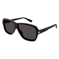 SL 609 Carolyn Black recycled acetate Sunglasses - Shiny Solid Black