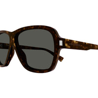 SL 609 Carolyn Havana recycled acetate Sunglasses - Shiny Dark Havana