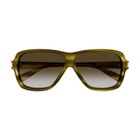 SL 609 Carolyn Havana recycled acetate Sunglasses - Shiny Kaki Melange Havana