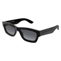 AM0419S Black recycled acetate Sunglasses - Shiny Solid Black