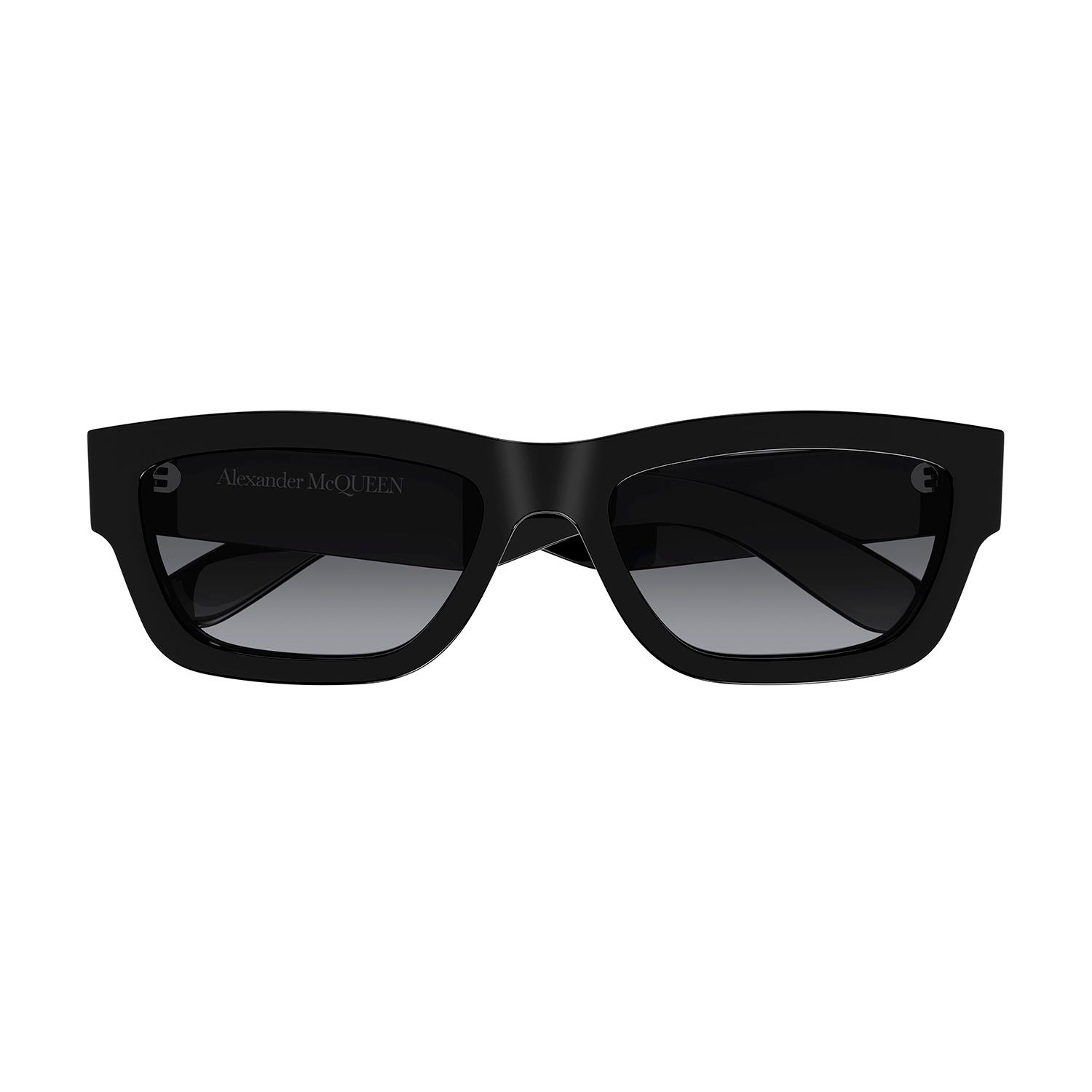 AM0419S Black recycled acetate Sunglasses - Shiny Solid Black