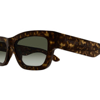AM0419S Havana recycled acetate Sunglasses - Shiny Dark Havana