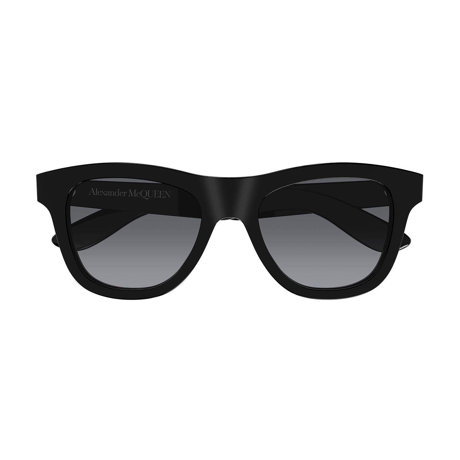AM0421S Black recycled acetate Sunglasses - Shiny Solid Black