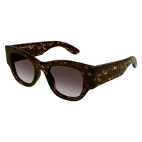 AM0420S Havana recycled acetate Sunglasses - Shiny Dark Havana