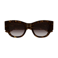 AM0420S Havana recycled acetate Sunglasses - Shiny Dark Havana