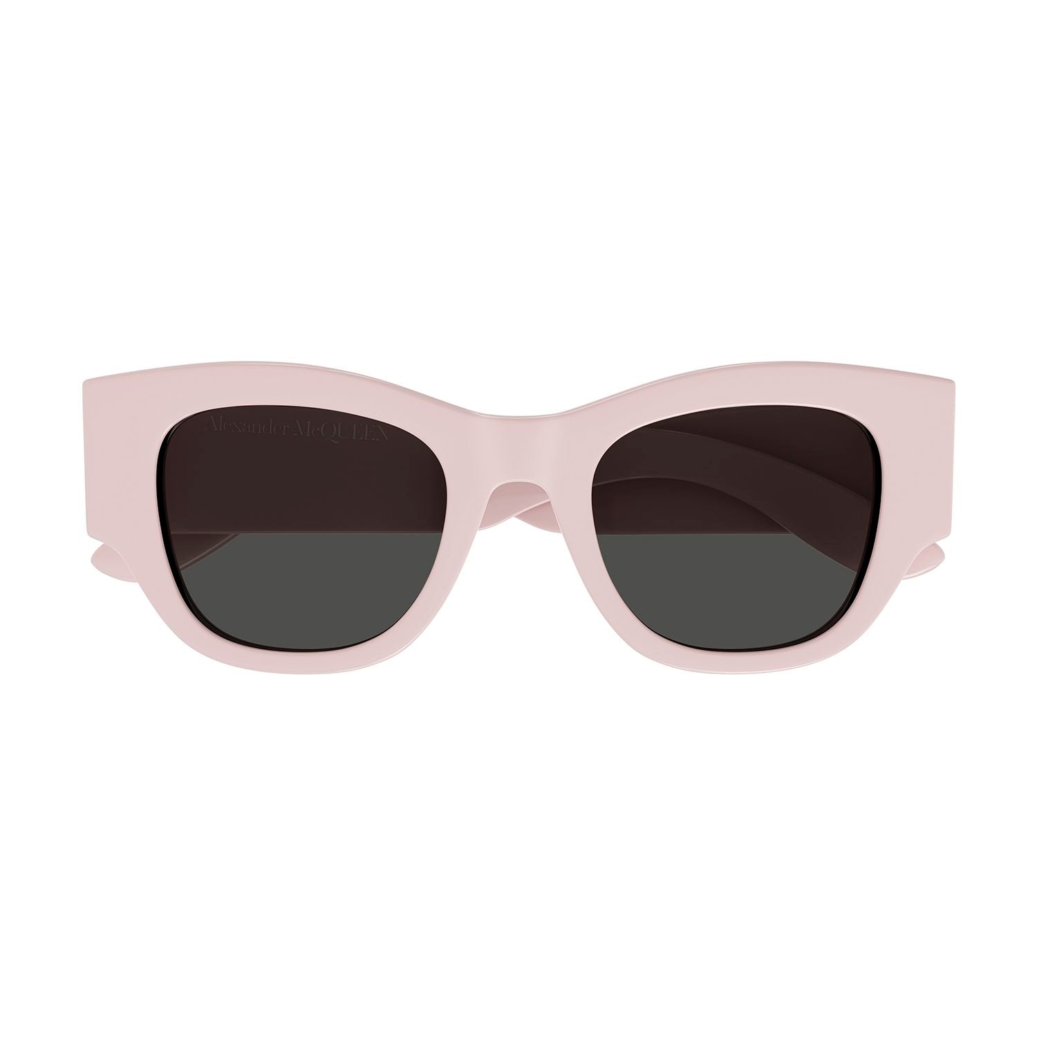 AM0420S Pink recycled acetate Sunglasses - Shiny Solid Pink
